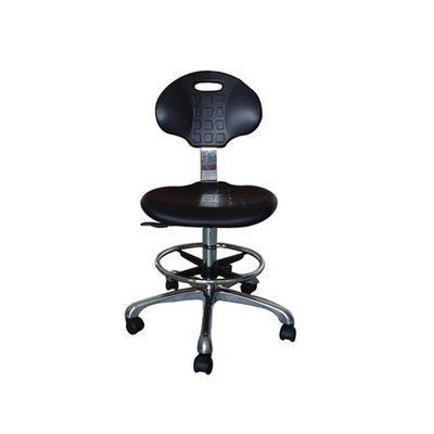 Chaise réglable noire d'Esd de Cleanroom de la classe 100