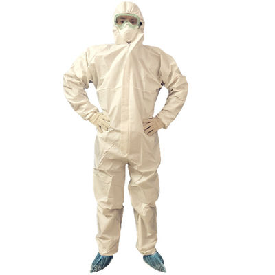Vêtements jetables microporeux de Cleanroom d'isolement respirable